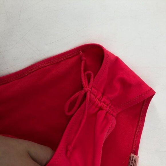 NWT Miss Miss hot pink ruched side bikini bottoms EU 46 (XL) - Picture 8 of 13